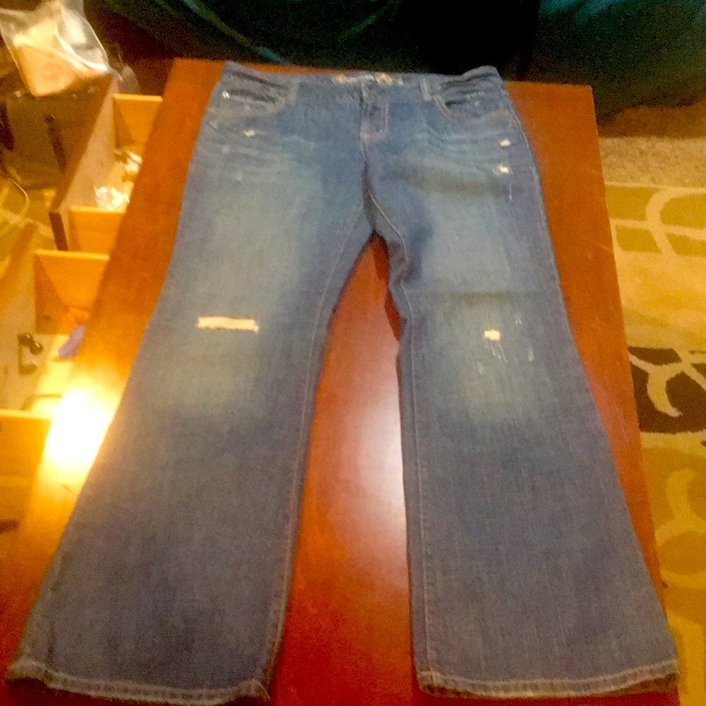 American eagle favorite boyfriend size 14 tall